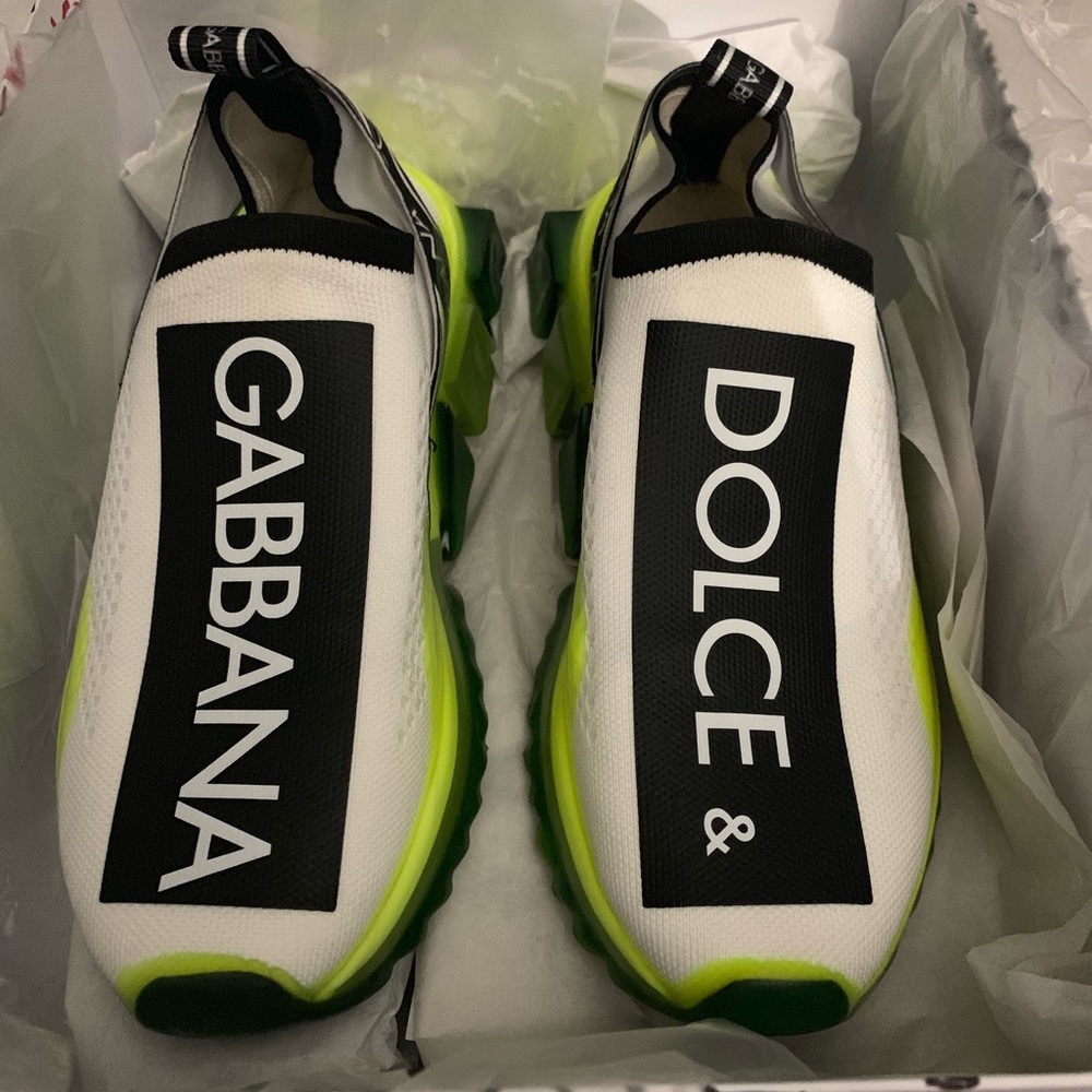 Dolce & Gabbana Sorrento Slip-On Sneakers 37.5